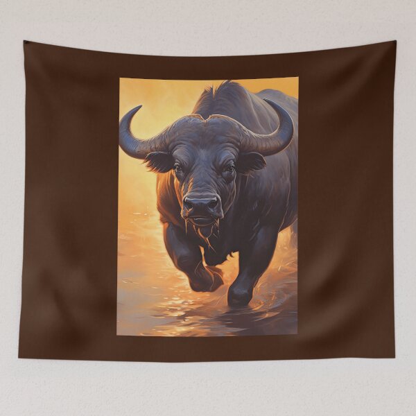 Item preview, African Buffalo Graphic  Dress   	 designed and sold by hukkaawkeds11.