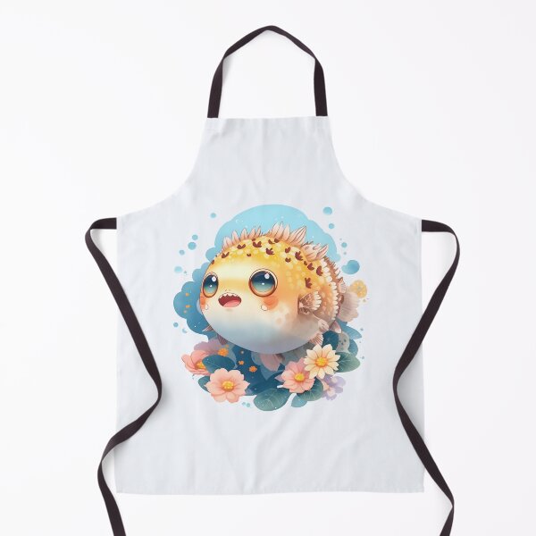 Item preview, Cute puffer fish designed and sold by BacalhanzZz.
