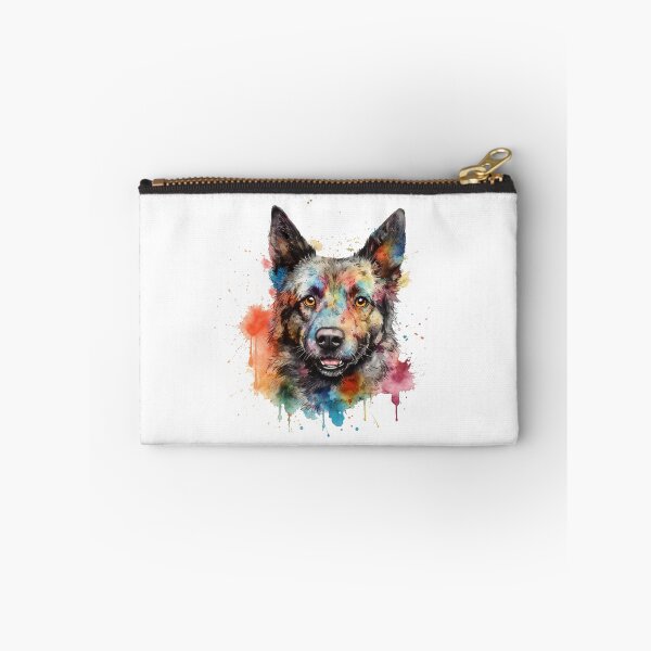 Item preview, Hungarian Mudi Bright Watercolor Painting  designed and sold by Bug & Brush.
