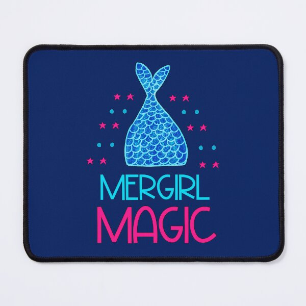 Item preview, Mergirl Mermaid Magic Cute Mermaid Quote designed and sold by Renata illustrata.