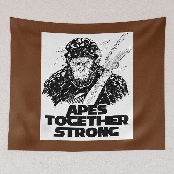 Item preview, Caesar Apes Together Strong   	 designed and sold by zvlpdxce20.