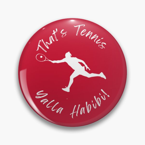 Item preview, Yalla Habibi T-Shirts & Merch: That's Tennis Series  designed and sold by MamaHabiba.