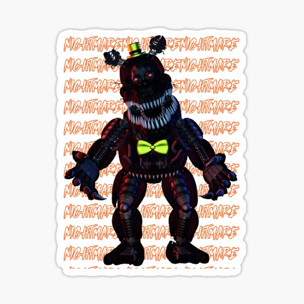 Nightmare- Don't you remember what you saw? - Fnaf4 - Sticker