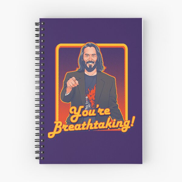 Item preview, Keanu Reeves 	 You're Breathtaking! 	 designed and sold by xhdnklaja89.