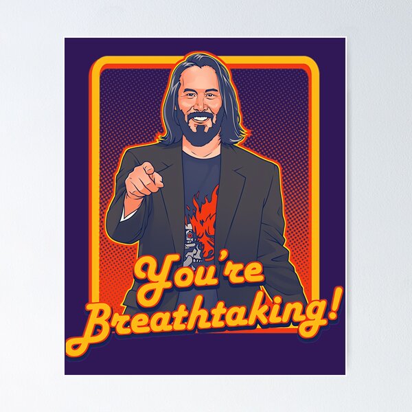 Artikel-Vorschau von Keanu Reeves Du bist atemberaubend!, designt und verkauft von xhdnklaja89.