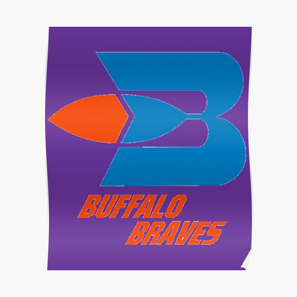 Best seller buffalo braves logo merchandise Poster for Sale by  TerellForeman