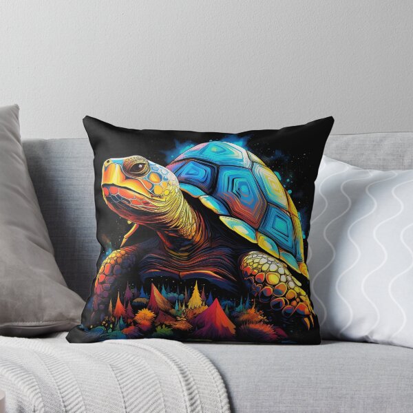 Item preview, Psychedelic Angry Turtle: Fierce Resilience designed and sold by PsyCloth.