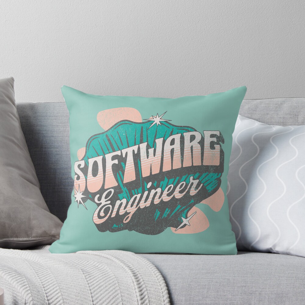 Item preview, Throw Pillow designed and sold by CreativeCodeLLC.