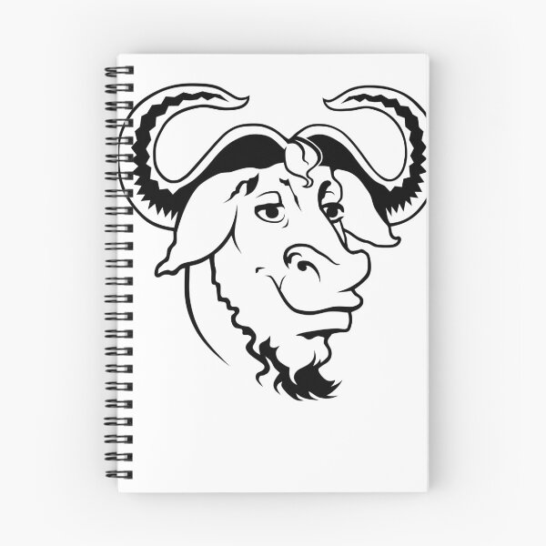 Item preview, GNU Head Official Logo designed and sold by Rainwater Merch.
