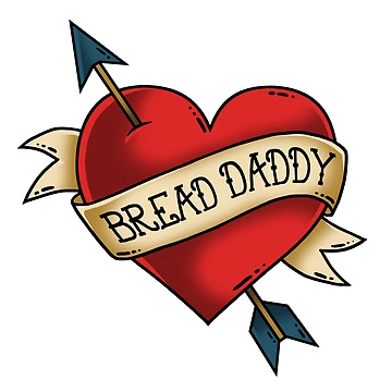 Artwork thumbnail, Bread Daddy Sticker by TheMightyPython