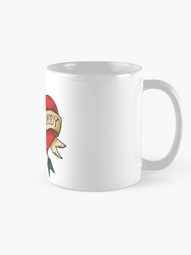 Thumbnail 3 of 6, Coffee Mug, Bread Daddy Sticker designed and sold by TheMightyPython.