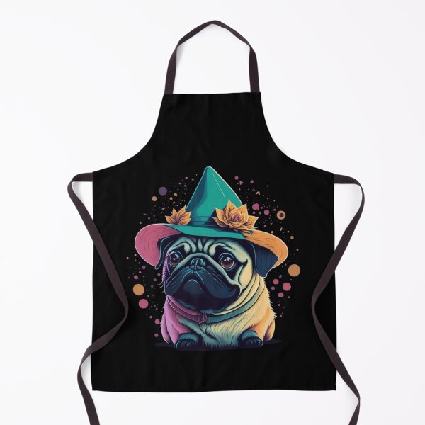 Item preview, Pug in hat designed and sold by Pug-Obsession.
