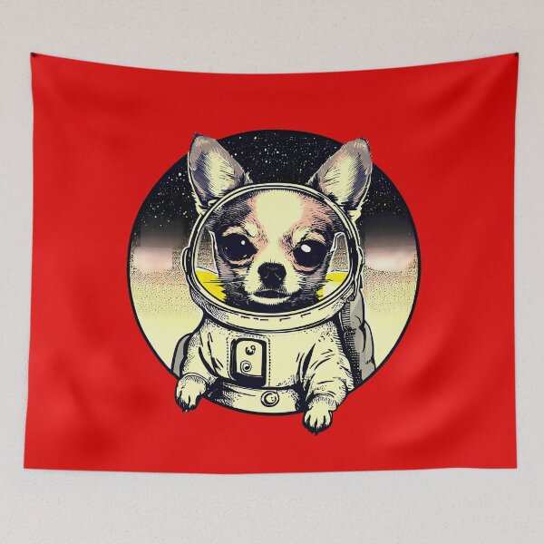 Item preview, Chihuahuas In Space designed and sold by VDUBYA.