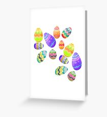Easter Eggs , Easter Egg Bombs Greeting Card