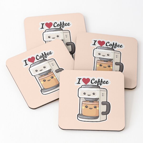 Item preview, Coffee Cuddles: Kawaii "Coffee Maker" designed and sold by HIKARI Creations.