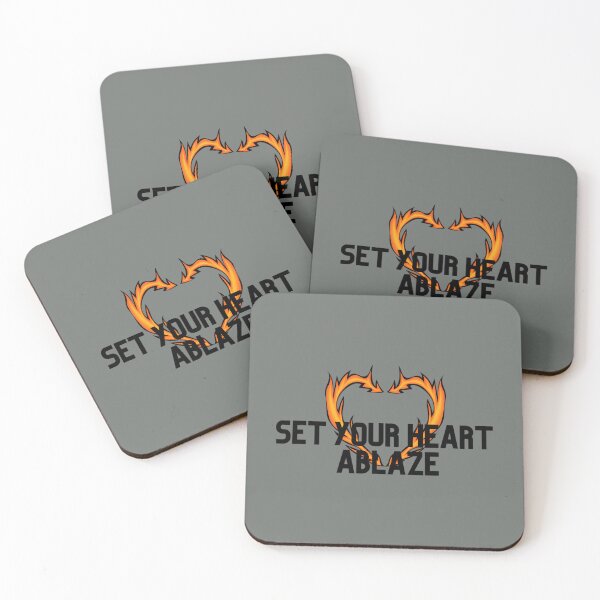 Item preview, SET YOUR HEART ABLAZE	 designed and sold by tacoxlafb13.
