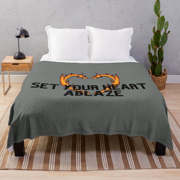 Item preview, SET YOUR HEART ABLAZE	 designed and sold by tacoxlafb13.