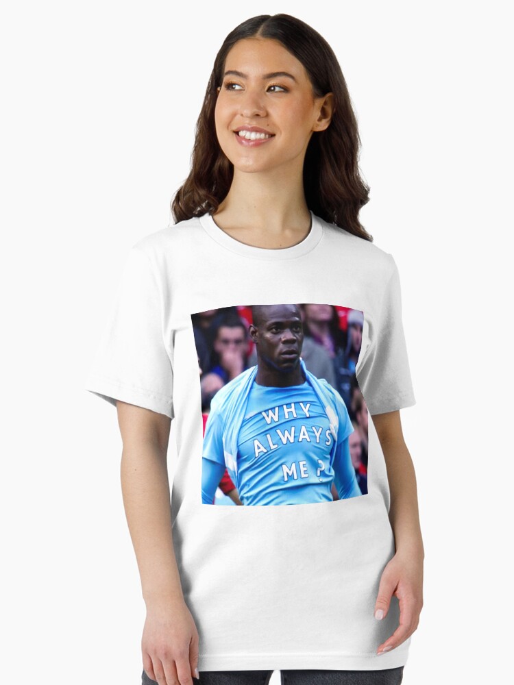 Mario Balotelli Manchester City Warum immer ich Essential T-Shirt