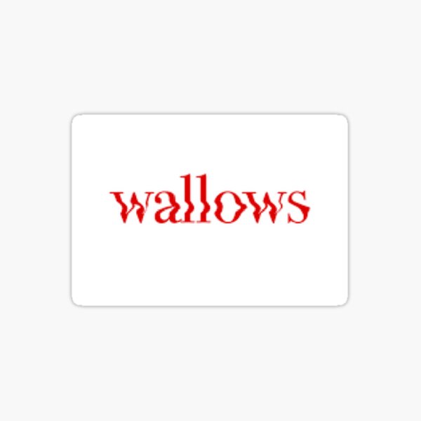 Wallows sticker Sticker