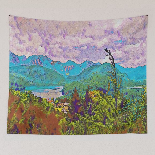 Item preview, VIEW FROM THE KING'S CASTLE designed and sold by ArtbyRolleen.