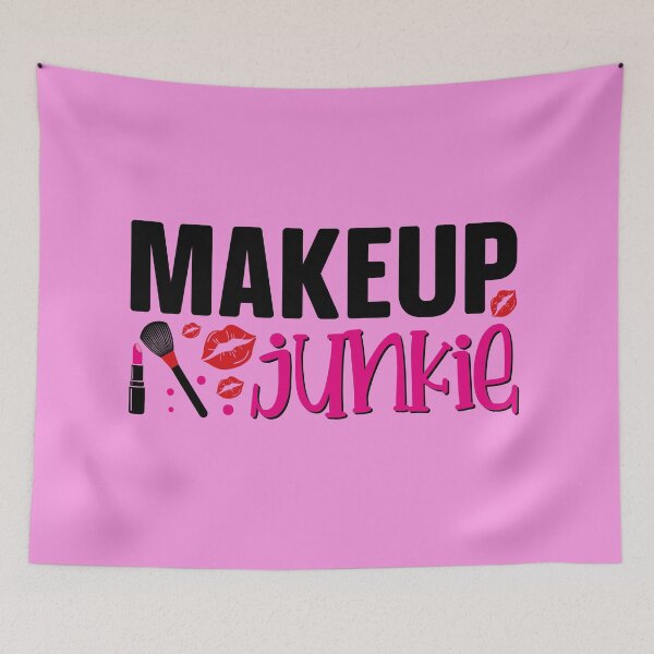 Item preview, Glammed Up: Makeup Junkie T-Shirt designed and sold by Rebekkahsdesign.