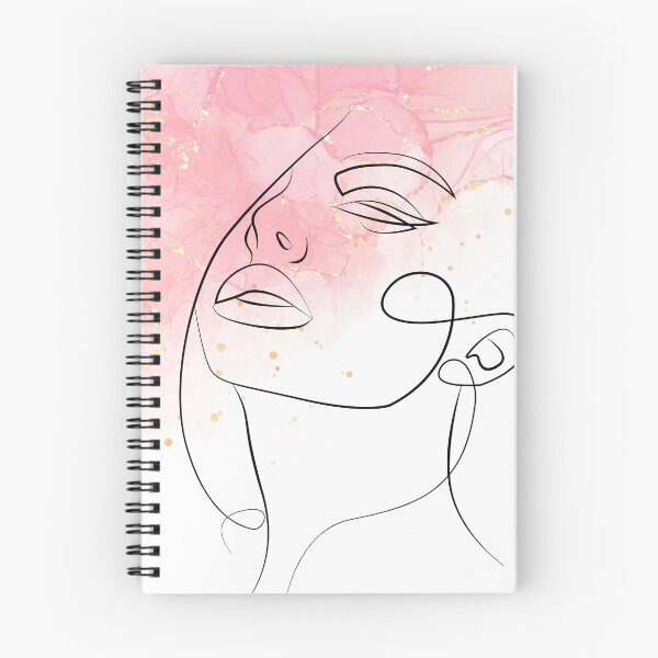 Item preview, Line Art Drawing Woman outline Wall Art designed and sold by PodXDesigns.