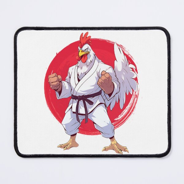 Item preview, Karate Chicken - Martial Arts Enthusiast designed and sold by Zandalus.