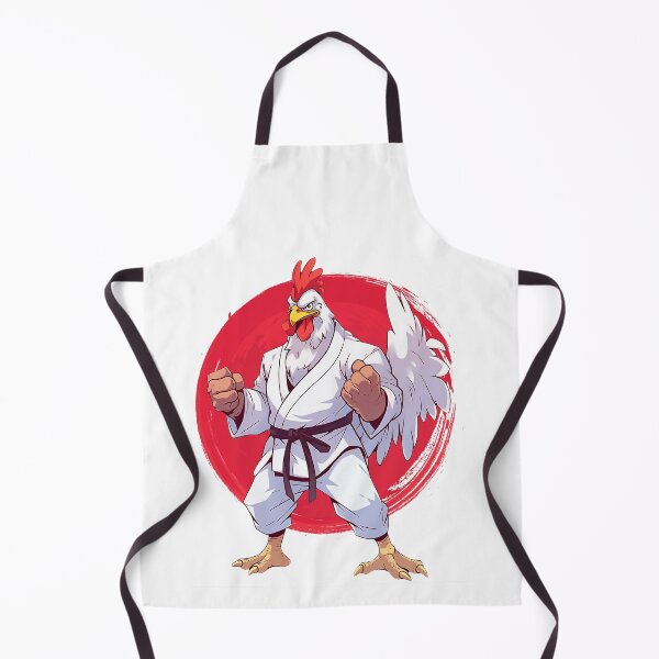 Item preview, Karate Chicken - Martial Arts Enthusiast designed and sold by Zandalus.