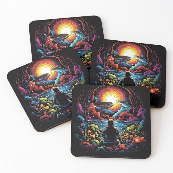 Item preview, Psychedelic Fisherman: Tranquil Waters designed and sold by PsyCloth.