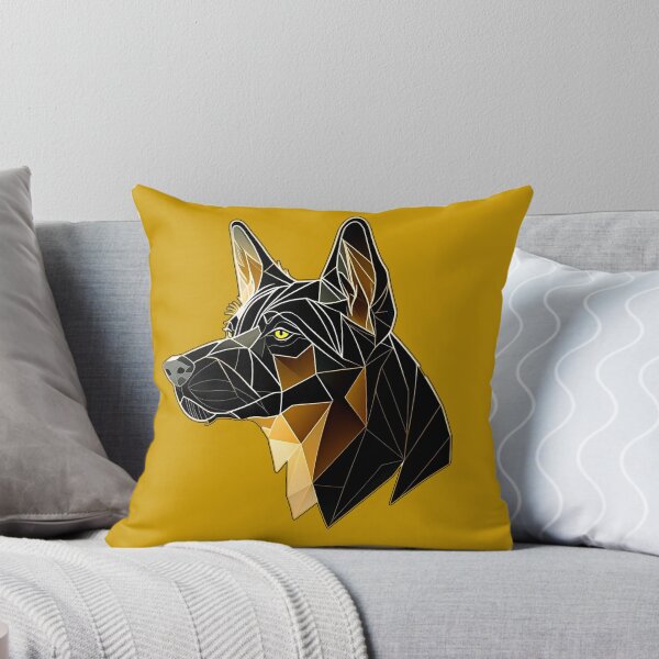 Item preview, Stylized Shepherd: Minimalist Cubist Design designed and sold by AmbientPixels.