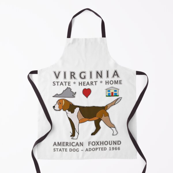 Item preview, Virginia - American Foxhound - State, Heart, Home - state symbols designed and sold by Colleen Macomber.