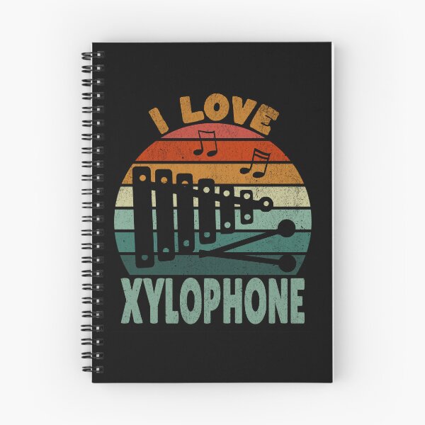 Item preview, I Love Xylophone - Vintage Sunset Silhouette Design designed and sold by Zandalus.