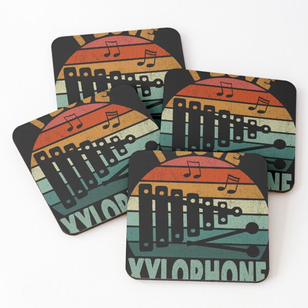 Item preview, I Love Xylophone - Vintage Sunset Silhouette Design designed and sold by Zandalus.