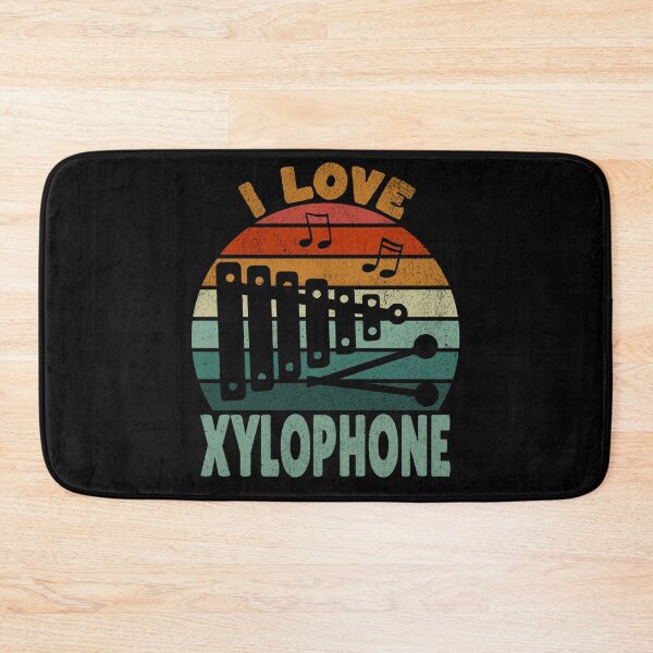Item preview, I Love Xylophone - Vintage Sunset Silhouette Design designed and sold by Zandalus.