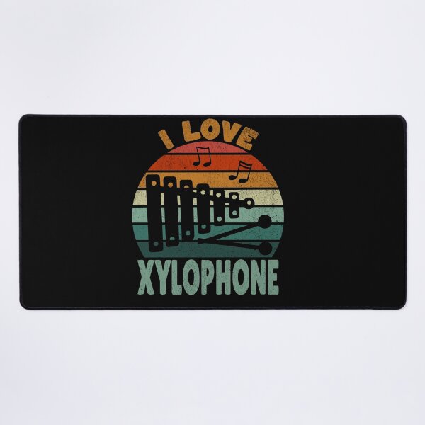 Item preview, I Love Xylophone - Vintage Sunset Silhouette Design designed and sold by Zandalus.