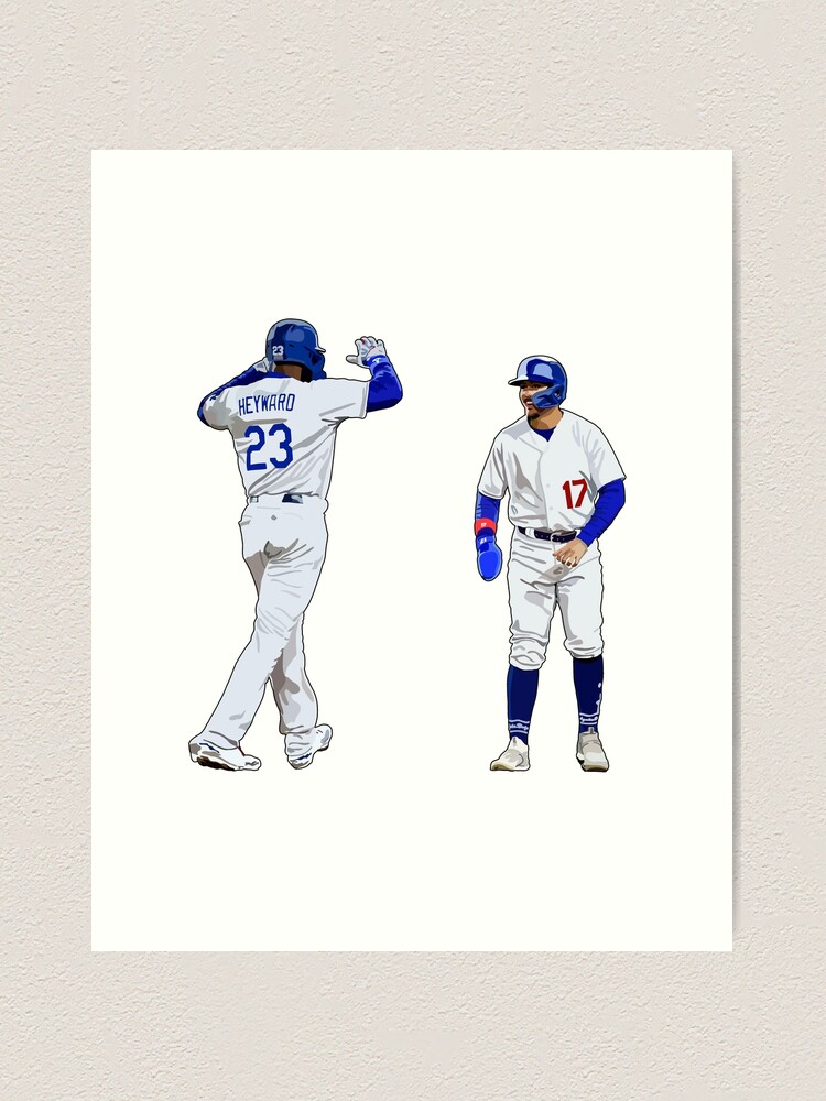 Jason Heyward LA 23 Sticker for Sale by sockaholic13