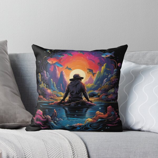 Item preview, Psychedelic Lost Fisherman: Surreal Journey designed and sold by PsyCloth.