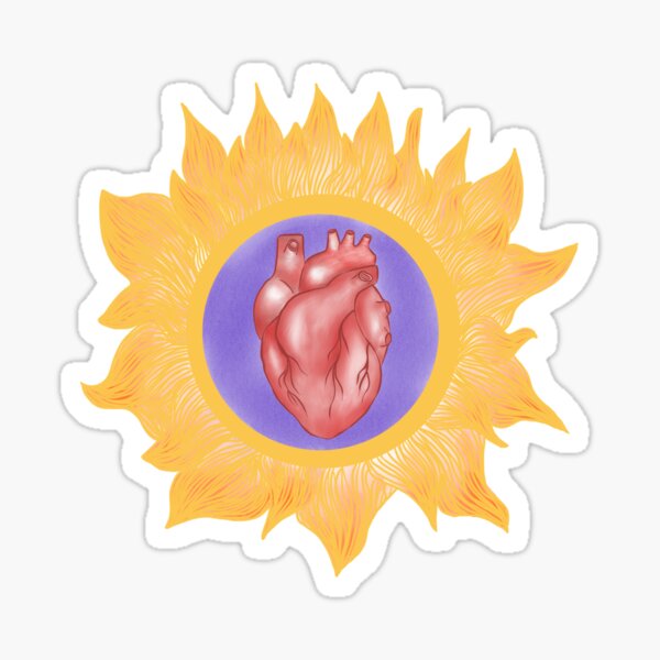 Item preview, Heart of the Sun designed and sold by undergroundmoss.
