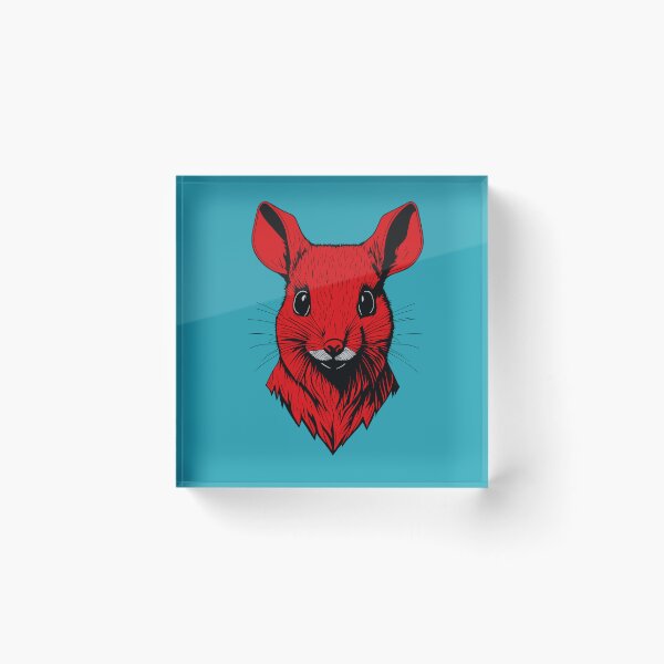 Item preview, cute red mouse designed and sold by KOKOTART.
