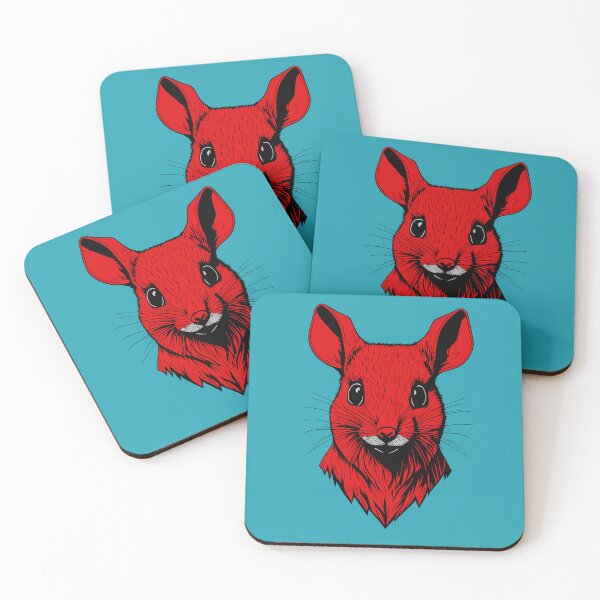 Item preview, cute red mouse designed and sold by KOKOTART.