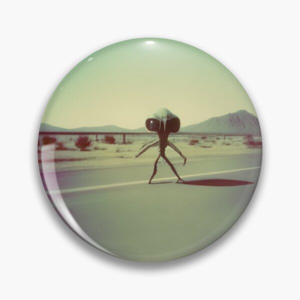 Item preview, An alien leaving area 51 designed and sold by Paul Morar.