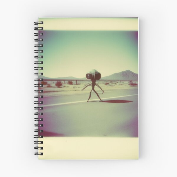 Item preview, An alien leaving area 51 designed and sold by Paul Morar.