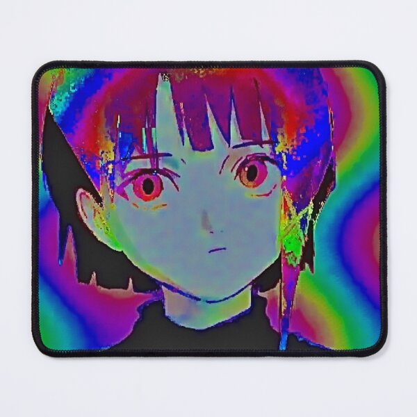 Item preview, Rainbow Vaporwave Serial Experiments Lain Design designed and sold by MerikuroCreates.
