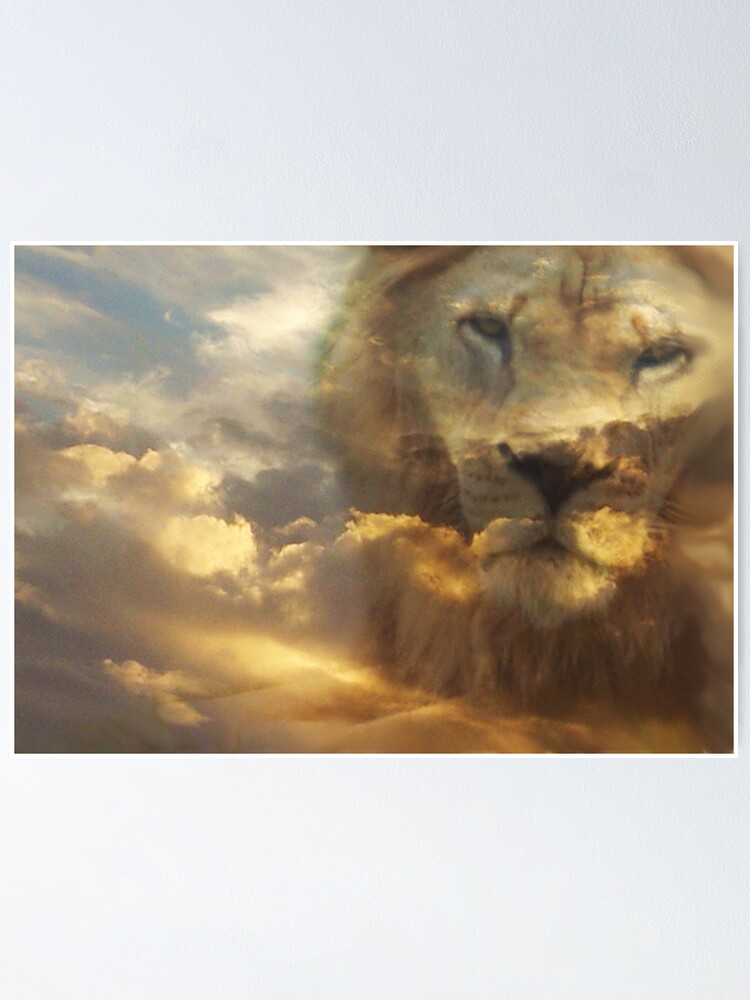Póster «¡El León de la tribu de Judá ha prevalecido!» de lillis | Redbubble