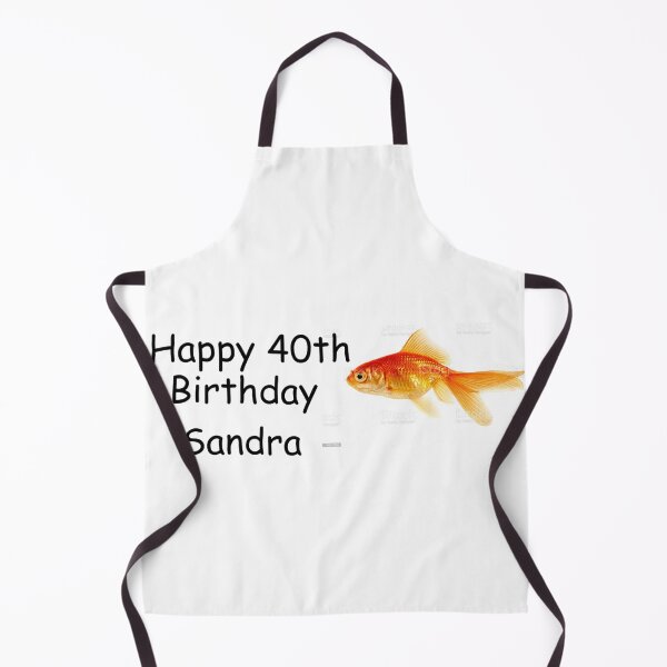 Item preview, Happy 40th Birthday Sandra Bumper Sticker designed and sold by casserolestan.