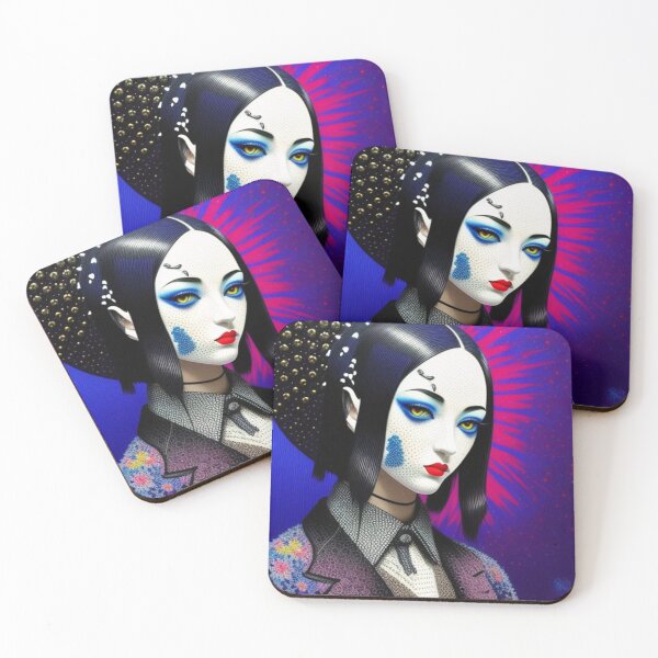 Item preview, Preppy goth Hokusai  designed and sold by Roxburylane.