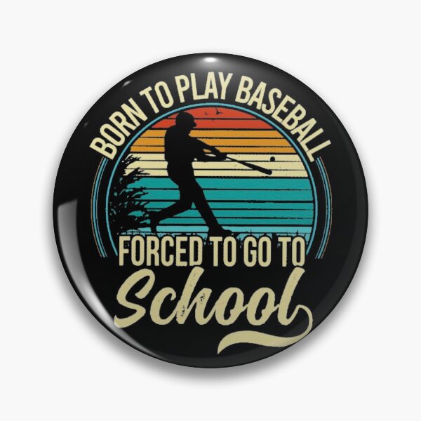 Item preview, Born To Play Baseball designed and sold by MoreAwesomeTees.