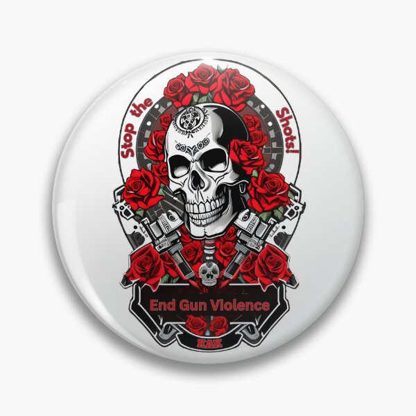 Item preview, Stop the shots- End Gun Violence designed and sold by Kumar Aarya  Kartike.