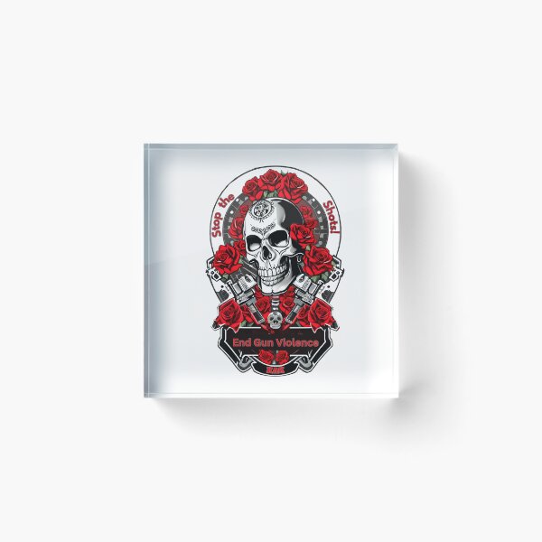 Item preview, Stop the shots- End Gun Violence designed and sold by Kumar Aarya  Kartike.