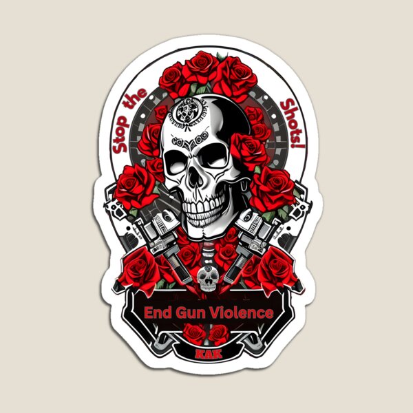 Item preview, Stop the shots- End Gun Violence designed and sold by Kumar Aarya  Kartike.
